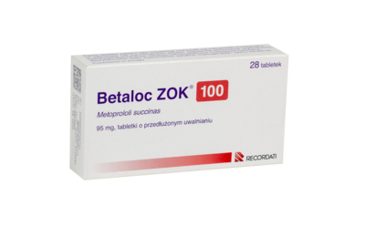 Recordati Polska Betaloc Zok 100mg X 28 Tabl